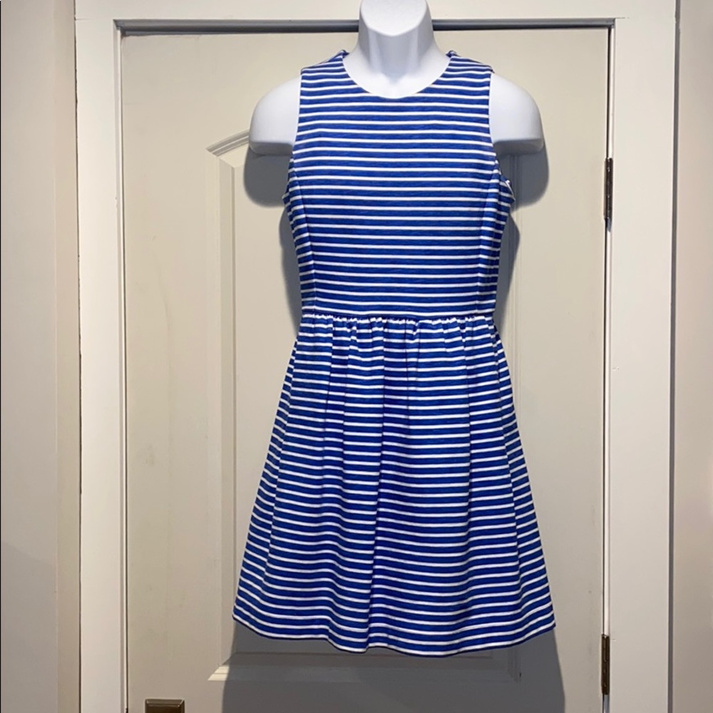 Jcrew nautical striped dress